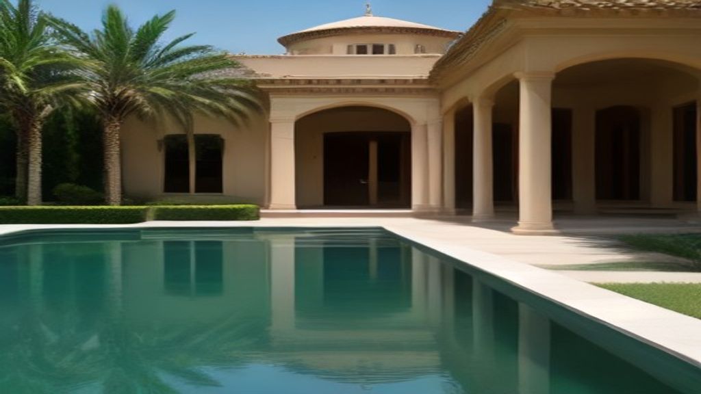 Emirates Hills monolithic architectural estate